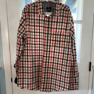 George Multicolor Plaid Button-Down Shirt